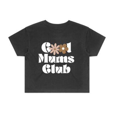 Cool Mums Club - Crop Tee - dark edit  Thumbnail